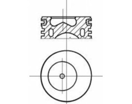 MOTOR PİSTON SEGMAN 0.40 PALIO-SIENA-UNO 1.4-8 VALF 89 80x50