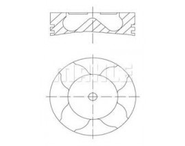 MOTOR PİSTON SEGMAN 0.40 STILO-BRAVA-CROMA-DOBLO-ASTRA-ALFA 147-156-166 1.9 82.40 010PI00016101