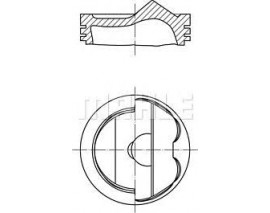 MOTOR PİSTON SEGMAN 0.50 028PI00004102 GOLF V 1.6 FSI BLF-BAG-BLP 77.01