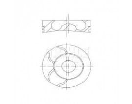 MOTOR PİSTON SEGMAN 0.50 MGN-LGN-TRAFIC-SCENIC-KNG 1.9 TDI F9Q 80.51