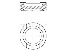 MOTOR PİSTON SEGMAN 0.50 POLO-GOLF IV 1.6 B AFT-AKL-AEK 81.51 033PI0000110286