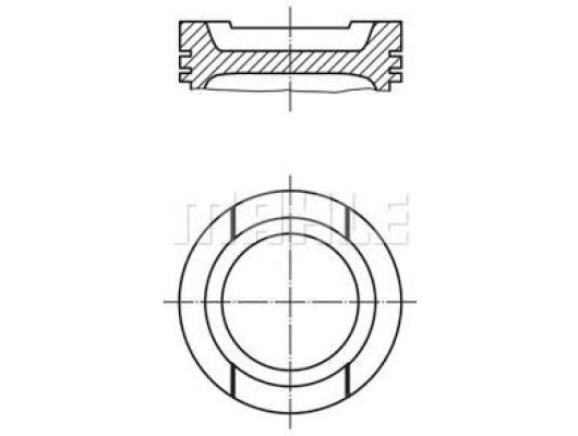MOTOR PİSTON SEGMAN 0.50 POLO-GOLF IV 1.6 B AFT-AKL-AEK 81.51 033PI0000110286
