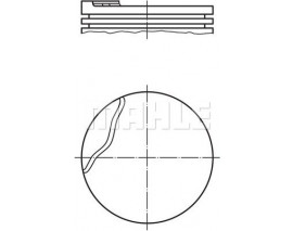 MOTOR PİSTON SEGMAN 1.00 MGN 1.6 ie 8V K7M 1.2 SİLİNDİR 80.50