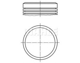 MOTOR PİSTON SEGMAN 79.00 P206-P207-P307-PARTNER-C3-BERLINGO 1.6 ie 16V TU5-JP4 00 040PI00004101