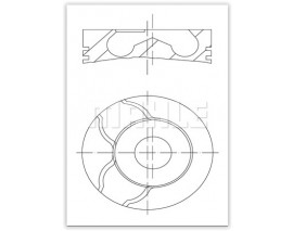 MOTOR PİSTON SEGMAN CLIO-KNG 1.5 DCI K9K 76.50 0.50 26PİM