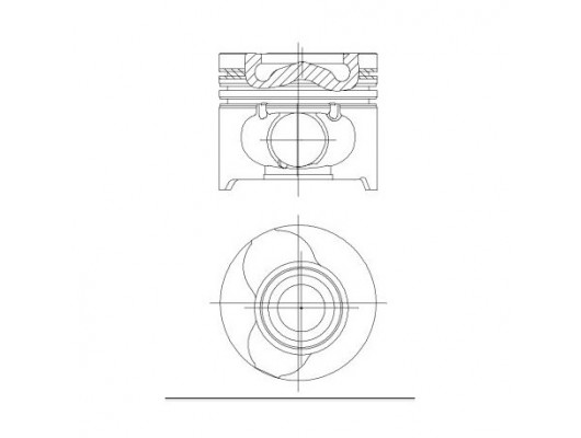 MOTOR PİSTON SEGMAN CLIO-KNG 1.5 DCI K9K 77.00 1.00 26PİM