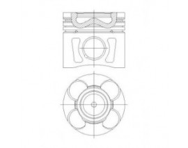 MOTOR PİSTON SEGMAN DOBLO-FİORİNO- LINEA-GRANDE PUNTO-ASTRA 1.3 CDTI 16V 0.40 Euro5 69.60 mm