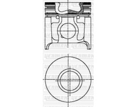 MOTOR PİSTON SEGMAN DUCATO-MASTER-BOXER-JUMPER-MOVANO 2.8 TD 94.40 ÇAP STD ÇUKURLU