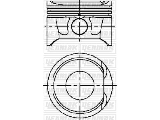 MOTOR PİSTON SEGMAN LGN-MGN-CLIO II 1.6 16V K4M 700-710-720 . 79.50 ÇAP STD