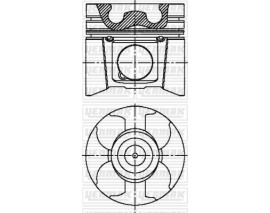 MOTOR PİSTON SEGMAN MASTER II-MOVANO 2.5 DCI G9U STD