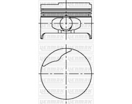 MOTOR PİSTON SEGMAN MGN 1600 8 V 3/4 79.50 ÇAP STD
