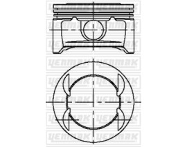 MOTOR PİSTON SEGMAN STD AGILA-ASTRA-CORSA 04 Z 1.2 XEP 73.4