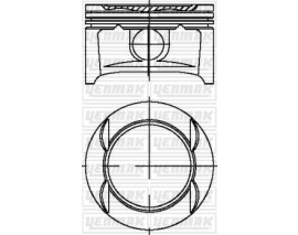 MOTOR PİSTON SEGMAN STD ASTRA-CORSA-MERIVA 01 Z1/ 4XEP Euro4 73.4