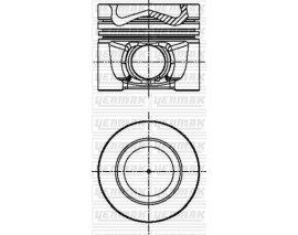 MOTOR PİSTON SEGMAN STD GOLF-A3-TT-SUPERB-2.0 TDI 16V