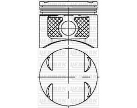 MOTOR PİSTON SEGMAN STD MGN II-CLIO II-CLIO III-MODUS-SCENIC II K4J 1.4 16V 79.50