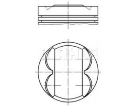 MOTOR PİSTON SEGMAN STD PALIO-MAREA-BRAVA-BRAVO 1.6 16V 86.40