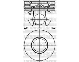 MOTOR PİSTON SEGMAN STD TRANSİT V184 2.4TDCI DURATORG 135PS / 140PS 04 89.91mm