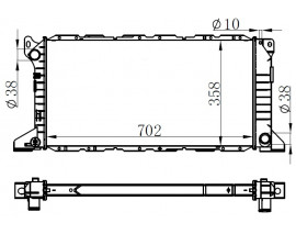 MOTOR RADYATORU AC TRANSIT TURBO T12 T15 2.5D 97 01 MANUEL UZUN TIP 2 SIRA CU PL