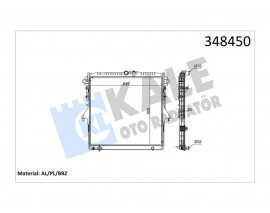 MOTOR RADYATORU FORD RANGER 3.2 TDCI 11 MT KALINLIK 26 mm