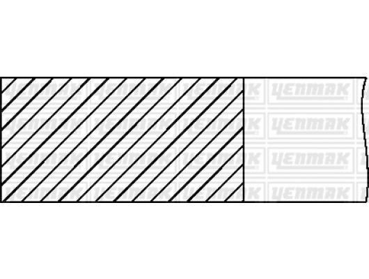 MOTOR SEGMANI 0.40 LINEA-DOBLO CARGO-ASTRA J-CORSA D-MERIVA 1.3MTJ 90HP Euro5 69.60mm