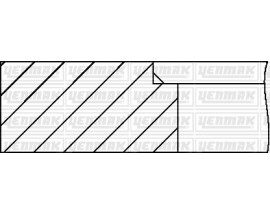MOTOR SEGMANI YAĞ SEG.KROMLU TMPR 1.6 86.40 ÇAP STD