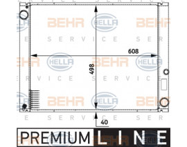 MOTOR SU RADYATORU 306D1 M57 D30 RANGE ROVER 3 L322 02 12 PREMIUM LINE