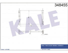 MOTOR SU RADYATORU AC MONDEO I II 92 00 1.6 1.8 2.0 OLCU 620 378 26 KLIMALI