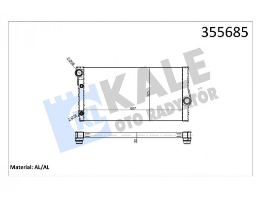 MOTOR SU RADYATORU BMW F10 F07 F11 F13 F01 F02 F03 F04 PREMIUM LINE