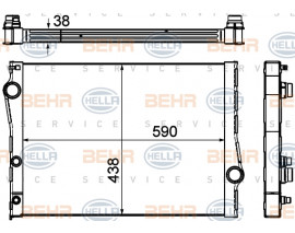 MOTOR SU RADYATORU BMW F15 F16 E70 E71 E72