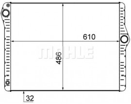 MOTOR SU RADYATORU BMW N52 N53 F10 09 11 F01 09 15