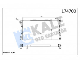 MOTOR SU RADYATORU CONNECT 1.8TDCI 75PS 90PS 110PS 02 KLIMALI 2 SIRA AL PL
