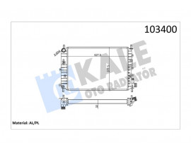 MOTOR SU RADYATORU ESCORT CLX 1.6 ZETEC 95 01 2 SIRA AL PL