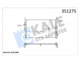 MOTOR SU RADYATORU FORD TRANSIT 3.2 TDCI 200PS 06 KLIMALI KLIMASIZ