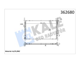MOTOR SU RADYATÖRÜ FORD TRANSIT CUSTOM 2.0TDCI ECOBLUE 15 AT MT BRAZING 767x455x26 GK218005BC