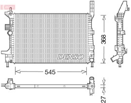 MOTOR SU RADYATORU FUCUS III 1.5TDCI 1.6TDCI 95PS 115PS 12 YENI CONNECT 14 1.5TDCI 1.6 TDCI OLCU 545 358 26