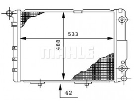 MOTOR SU RADYATORU KLIMASIZ MERCEDES OM605 W124 S124