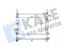 MOTOR SU RADYATORU MERCEDES CITAN OM607 W415 12 . RENAULT KANGOO 1.5 dCi 1.6 16V 09