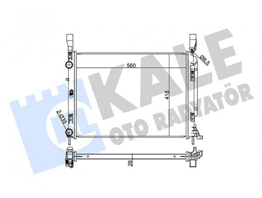 MOTOR SU RADYATORU MERCEDES CITAN OM607 W415 12 . RENAULT KANGOO 1.5 dCi 1.6 16V 09