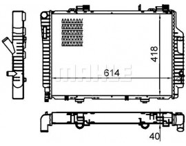 MOTOR SU RADYATORU MERCEDES CLK-CLASS C208 A208