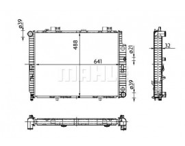 MOTOR SU RADYATORU MERCEDES E-CLASS OM612 OM613 W210 S210
