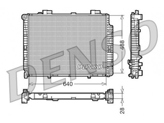 MOTOR SU RADYATORU MERCEDES M111 OM611 C208 A208 W210 S210