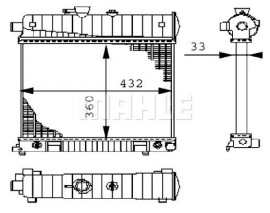 MOTOR SU RADYATORU MERCEDES M111 W202 S202 W210 S210 KLIMASIZ