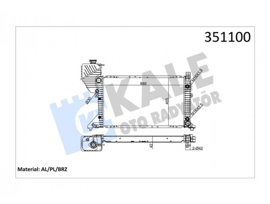 MOTOR SU RADYATORU MERCEDES SPRINTER B901 B904 96 06 OTOMATIK