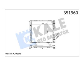 MOTOR SU RADYATORU MERCEDES W124 S124 C124 A124 KLIMALI / OTOMATIK SANZIMAN