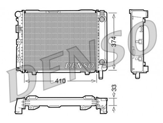 MOTOR SU RADYATORU MERCEDES W201 W124 S124 C124 KLIMASIZ / OTOMATIK SANZIMAN
