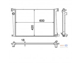 MOTOR SU RADYATORU MINI R55 R56 R57 R58 R60 R61