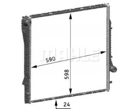 MOTOR SU RADYATORU OTM/SANZ BMW M54 M57 M62 E53 03 06