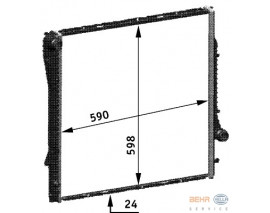 MOTOR SU RADYATORU OTM/SANZ PREMIUM LINE BMW M54 M57 M62 E53 03 06