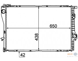 MOTOR SU RADYATORU OTO/SANZ. BMW M52 M60 M62 E39 E38 PREMIUM LINE