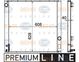 MOTOR SU RADYATORU PREMIUM LINE M62 B44 RANGE ROVER 3 L322 05 12